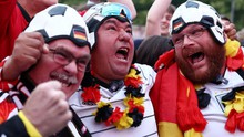 CĐV Đức và Thụy Sĩ ăn mừng sau vòng bảng EURO 2024