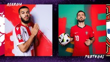 TRỰC TIẾP bóng đá Georgia vs Bồ Đào Nha 02h00 hôm nay (Link VTV2, TV360) xem EURO 2024