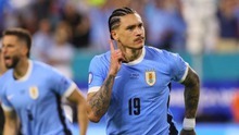 Đội tuyển Uruguay: Darwin Nunez ngày càng lợi hại với tinh thần không bao giờ bỏ cuộc
