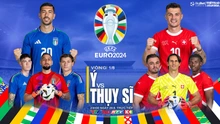 Nhận định bóng đá Ý vs Thụy Sỹ, vòng 1/8 EURO 2024 (23h00, 29/6)