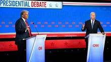 Bầu cử Mỹ 2024: Hai ứng cử viên tranh luận "nảy lửa" một loạt vấn đề chính sách