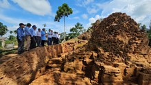 Nhiều phát hiện quan trọng khi khai quật di tích quốc gia Tháp đôi Liễu Cốc