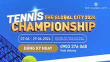 Giải vô địch quần vợt The Global City 2024 có phần thưởng lớn
