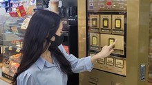 Nhộn nhịp mua vàng qua máy bán tự động tại Hàn Quốc