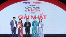 Lễ trao giải và trưng bày Giải thưởng 'Công nghệ từ trái tim'