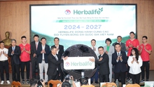 Herbalife Việt Nam tiếp tục là nhà tài trợ chính thức của các đội tuyển bóng đá Quốc Gia Việt Nam