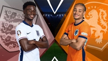 Lịch thi đấu bóng đá hôm nay 10/7: Trực tiếp Anh vs Hà Lan