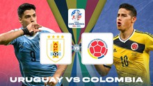Lịch thi đấu bóng đá hôm nay 11/7: Trực tiếp Uruguay vs Colombia