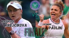 Link xem trực tiếp Krejcikova vs Paolini, chung kết Wimbledon 2024 (20h00 hôm nay)