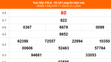 XSLA 13/7, kết quả xổ số Long An ngày 13/7/2024, trực tiếp XSLA hôm nay
