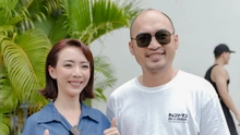 'Anh trai' Tiến Luật 'vượt chông gai' về giúp bà xã Thu Trang ra mắt dự án mới