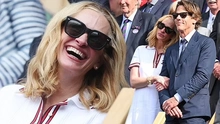 Hình ảnh ngọt ngào của "người đàn bà đẹp" Julia Roberts và chồng ở trận chung kết Wimbledon