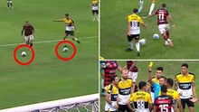 Độc lạ bóng đá Brazil: Penalty được trao sau một tình huống 'kỳ lạ nhất lịch sử' 