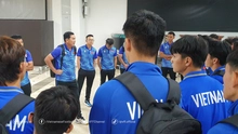 Đội tuyển U19 Việt Nam về nước sau khi dừng chân từ vòng bảng giải vô địch Đông Nam Á