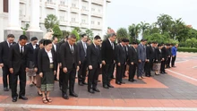 Lào trang trọng tổ chức lễ Quốc tang tưởng niệm Tổng Bí thư Nguyễn Phú Trọng