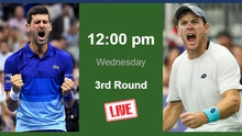 Link xem trực tiếp Djokovic vs Koepfer, vòng 3 đơn nam Olympic 2024 (18h30 hôm nay)