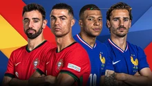 TRỰC TIẾP bóng đá Bồ Đào Nha vs Pháp (02h00 hôm nay): Ronaldo sẽ lại đá chính?