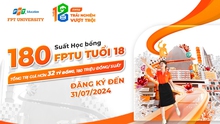 Học sinh đạt từ 25 điểm thi THPT trở lên có cơ hội đạt học bổng trường Đại học FPT