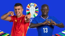 Bán kết Tây Ban Nha vs Pháp: Rodri vs Kante, cuộc chiến của những thủ lĩnh