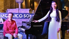 Hiền Nguyễn Soprano gây ấn tượng khi hát 'Se chỉ luồn kim' tại Italy