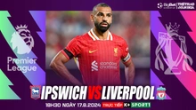 Nhận định, soi tỷ lệ Ipswich vs Liverpool, Ngoại hạng Anh vòng 1 (18h30, 17/8)