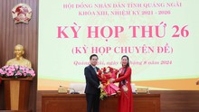 Ông Nguyễn Hoàng Giang được bầu giữ chức Chủ tịch Ủy ban nhân dân tỉnh Quảng Ngãi