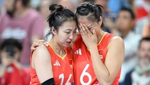 Huyền thoại hàng đầu thế giới bất lực, tuyển bóng chuyền nữ Trung Quốc thất bại cay đắng ở tứ kết Olympic 2024