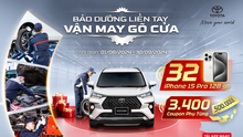 Toyota khuyến mãi khách hàng làm dịch vụ xe chính hãng