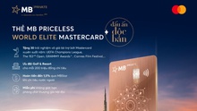 MB và Mastercard ra mắt thẻ tín dụng MB Priceless World Elite Mastercard tại Việt Nam