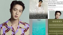 Trang web của Gucci bị sập chỉ vài phút sau khi thông báo Jin BTS trở thành Đại sứ toàn cầu