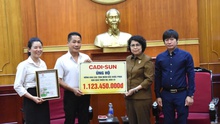 CADI-SUN ủng hộ đồng bào vùng bão lũ hơn 1,1 tỷ đồng