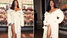 Rihanna cực kỳ gợi cảm trong chiếc choàng tắm mang thương hiệu của mình