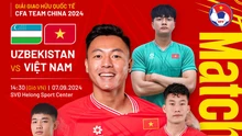 Lịch thi đấu bóng đá hôm nay 7/9: Trực tiếp U22 Việt Nam vs U22 Uzbekistan, Ireland vs Anh