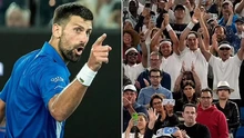 Bị người hâm mộ say xỉn la ó ở Australian Open, Djokovic đưa ra lời cảnh báo siêu hài hước