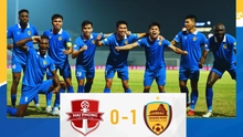 Hải Phòng thua Quảng Nam ngay ở Lạch Tray, chìm trong khó khăn ở V-League