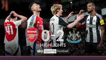 Thua cách biệt Newcastle ngay ở Emirates, Arsenal có nguy cơ bị loại khỏi Cúp Liên đoàn Anh