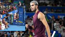 Alcaraz ‘bức xúc’ với trọng tài dù vô địch giải Japan Open 2025