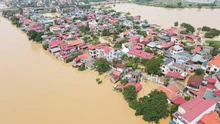 Thời tiết ngày 12/10: Lũ trên sông Thương (Bắc Ninh) vẫn trên báo động 3