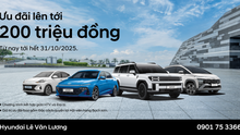 Chương trình ưu đãi Tháng 10 – Ưu đãi cực khủng đến từ Hyundai Lê Văn Lương