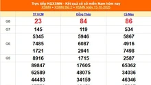 XSMN 13/10 - Kết quả xổ số miền Nam hôm nay 13/10/2025 - Trực tiếp XSMN ngày 13 tháng 10