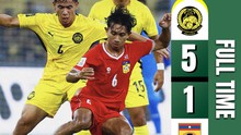 Cầu thủ nhập tịch thay nhau tỏa sáng, Malaysia dội mưa bàn thắng vào lưới Lào