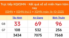 XSMN 16/10 - Kết quả xổ số miền Nam hôm nay 16/10/2025 - Trực tiếp XSMN ngày 16 tháng 10