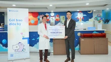 Shinhan Life Việt Nam tiếp tục đồng hành cùng bệnh nhi có hoàn cảnh khó khăn
