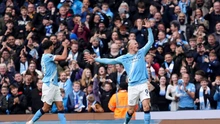 Haaland lập cú đúp, Man City lại nối dài mạch chiến thắng