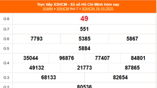 XSHCM 18/10 - XSTP thứ Bảy - Kết quả xổ số Hồ Chí Minh hôm nay ngày 18/10/2025