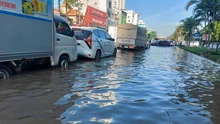 Ảnh hưởng bão số 10: Giải pháp phòng chống úng ngập lâu dài cho Hà Nội khi mưa bão