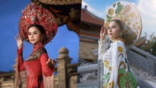 Bản sắc Việt rực rỡ trong từng đường nét áo dài của NTK Tommy Nguyễn