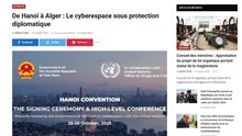 Công ước Hà Nội: Truyền thông Algeria đánh giá dấu mốc lịch sử khẳng định vai trò của Việt Nam trong an ninh mạng toàn cầu