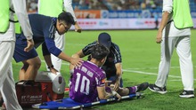 Cựu vương V-League lo lắng khi nhạc trưởng chấn thương