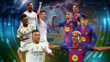 Lịch thi đấu bóng đá hôm nay 26/10: Trực tiếp Kinh điển Real Madrid vs Barcelona